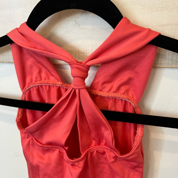 Motionwear kids ballet leotard, melon color, size 6x - Picture 5 of 7